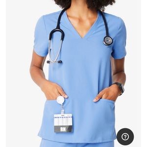 Figs Casma Scrub Top
